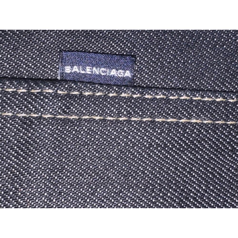 Balenciaga NWOT Dark Wash Wide Leg Flare Jeans – Size 27 – Made in Italy - Picture 8 of 15